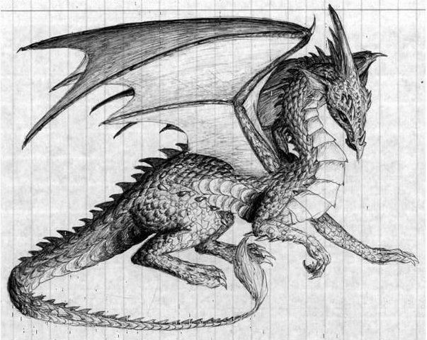 Содержание уроков по рисованию дракона