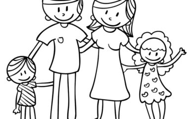 100 идей для легкого рисунка семьи