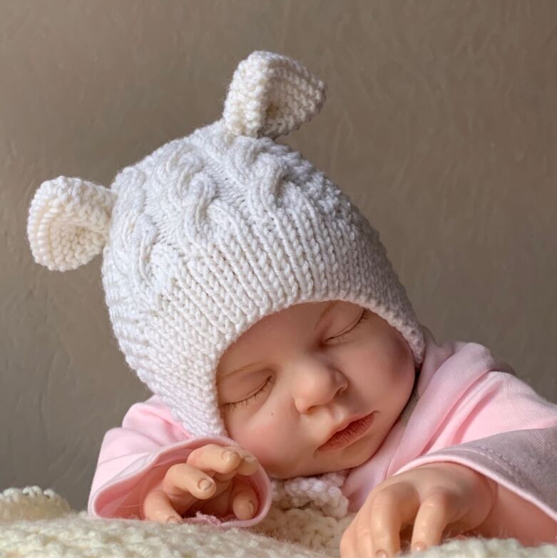 Шапочка для новорожденного спицами - пошаговые схемы вязание шапочек